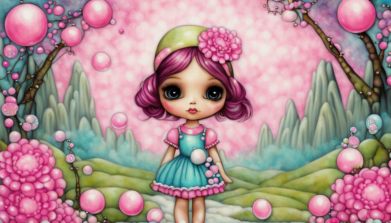 Kawaii Bubble Gum Fantasy