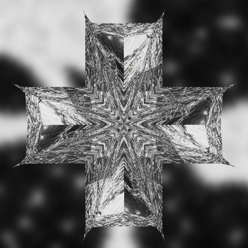 Fragmented Plus Sign of Corrupted Cosmic Energy