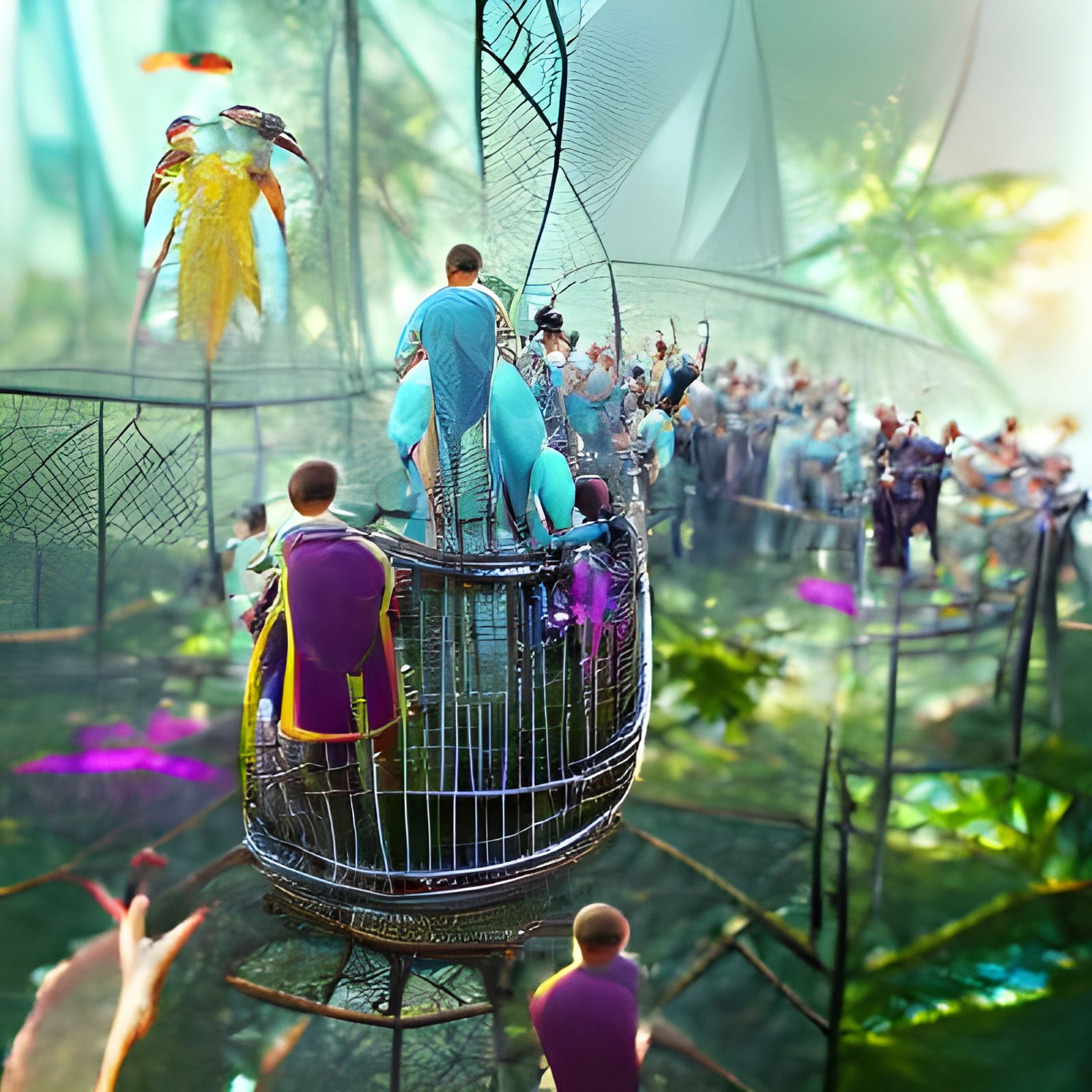 AI Generated Image Based on Empty Prompt