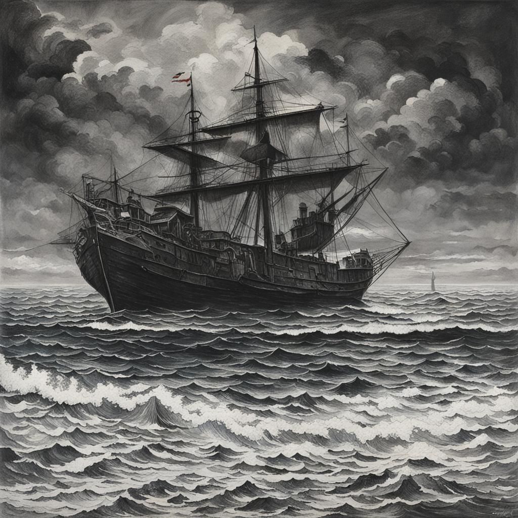 Emerged from the Sea: Realistic AI Art