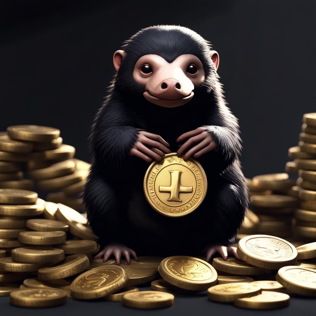 Niffler's Gold Coin Treasure Trove