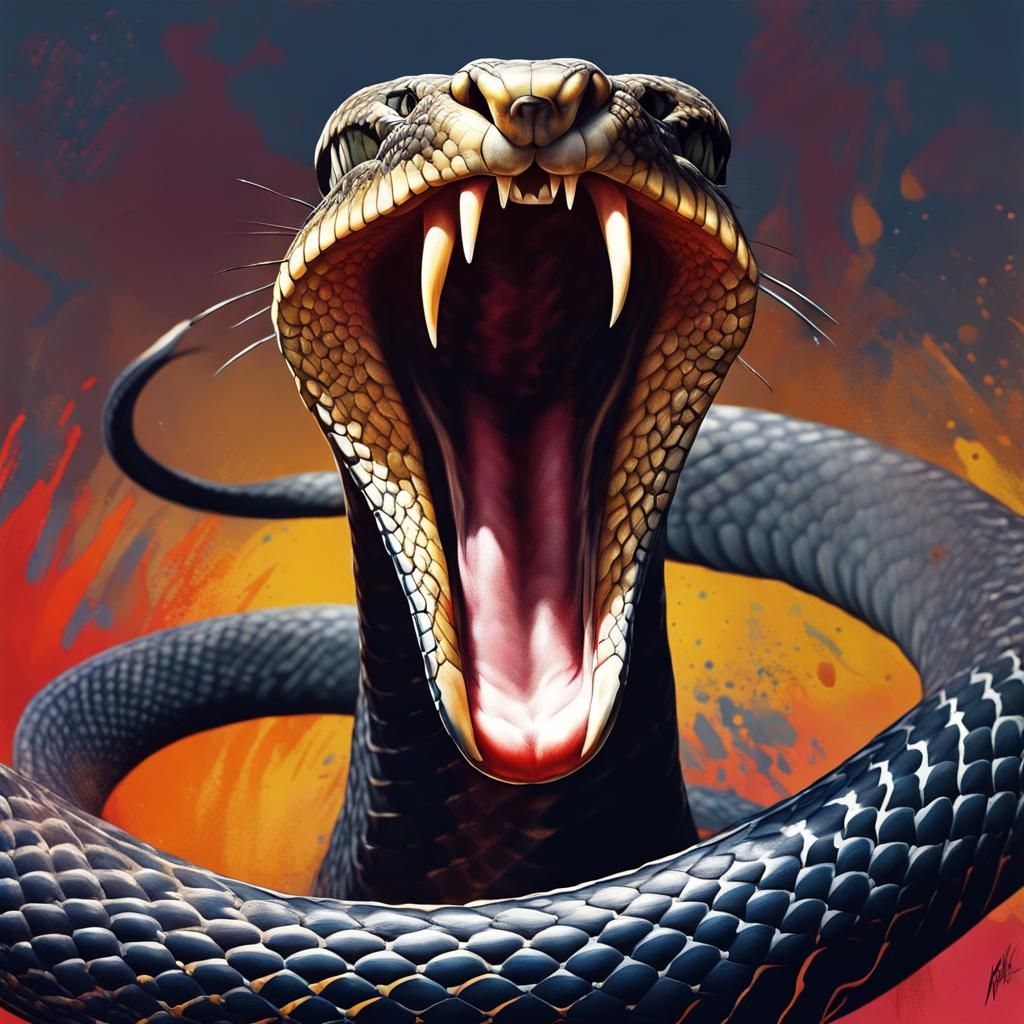 Not So Happy King Cobra