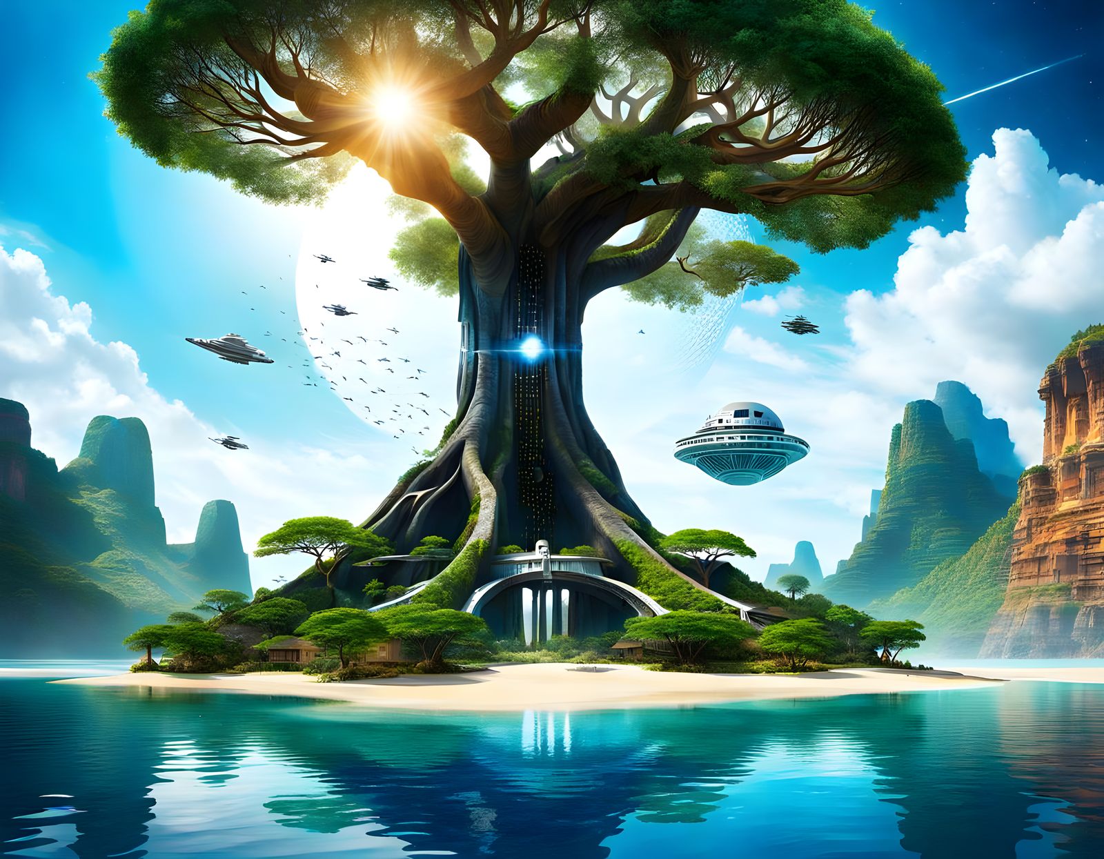 Tree of Life in a Star Wars Paradise