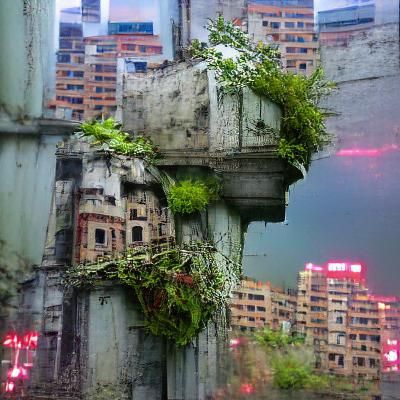 Overgrown Ruins: A City Reclaimed by Nature