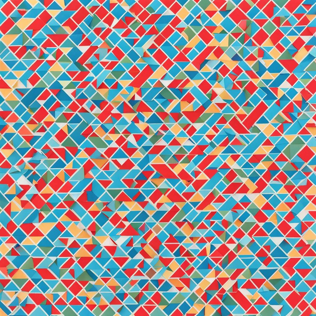 Impossible Triangular Square Generated by AI