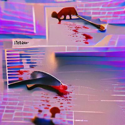 AI Generated Image of Murder