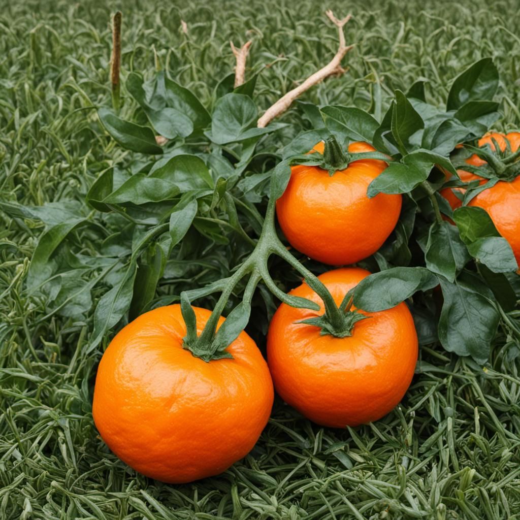 Icy Beer in Deep Shade: Orange Coolness