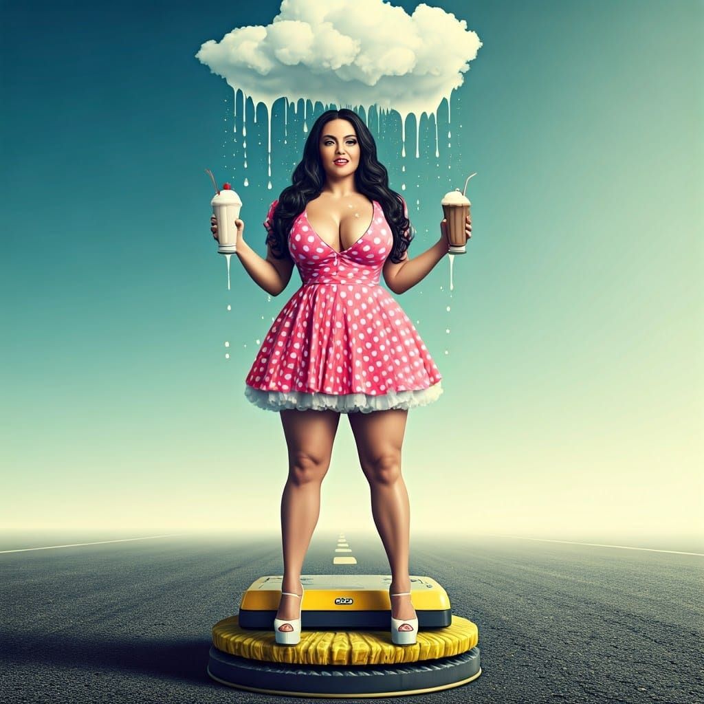 Vibrator for making milkshakes
