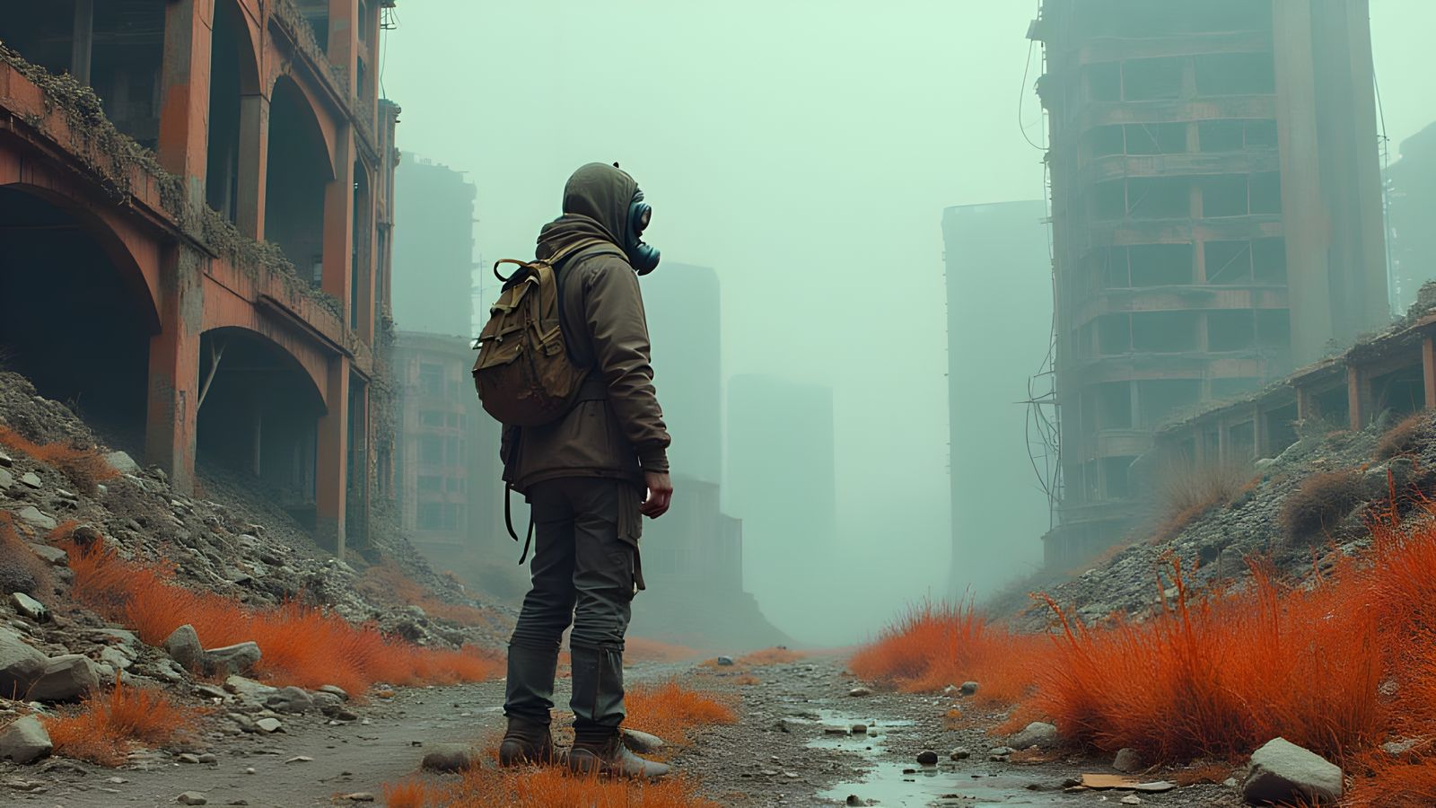 Surviving in a Desolate Post-Apocalyptic Wasteland