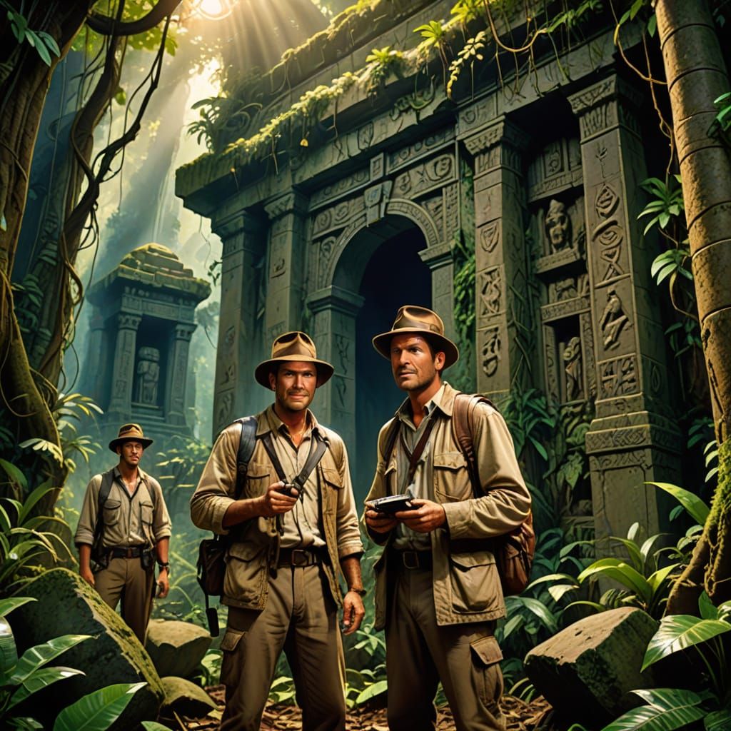 Explorers Discover Ancient Jungle Temple Ruins