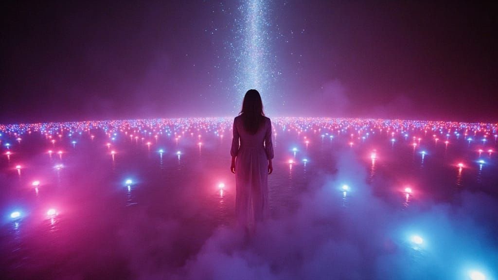 Ethereal Being in a Holographic Realm