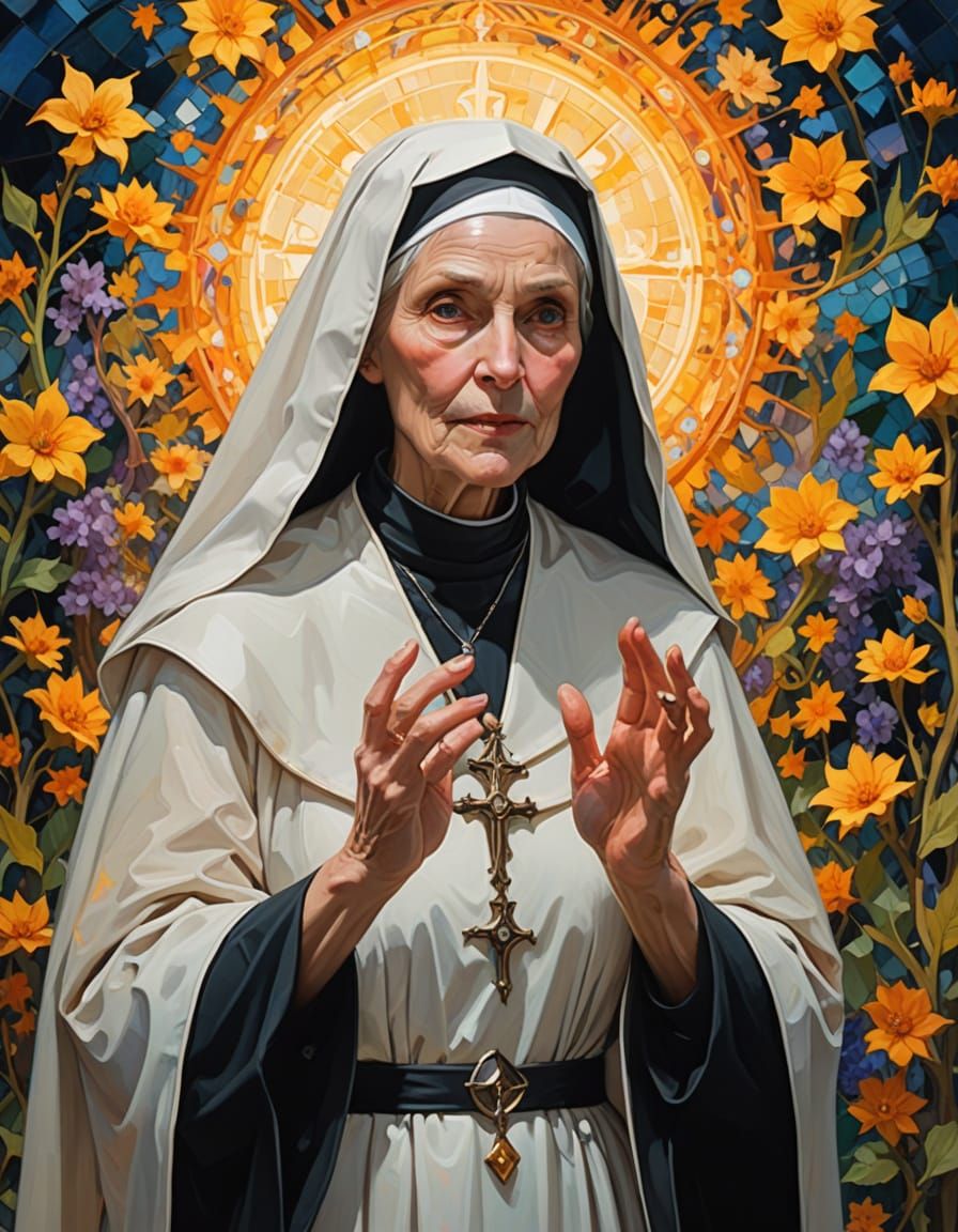 Impressionist Nun Witch of Light