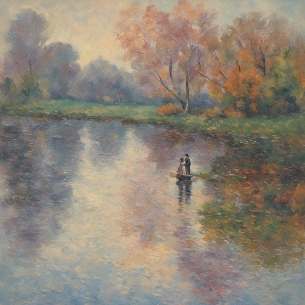 Impressionistic AI Art: A Study in Light and Color