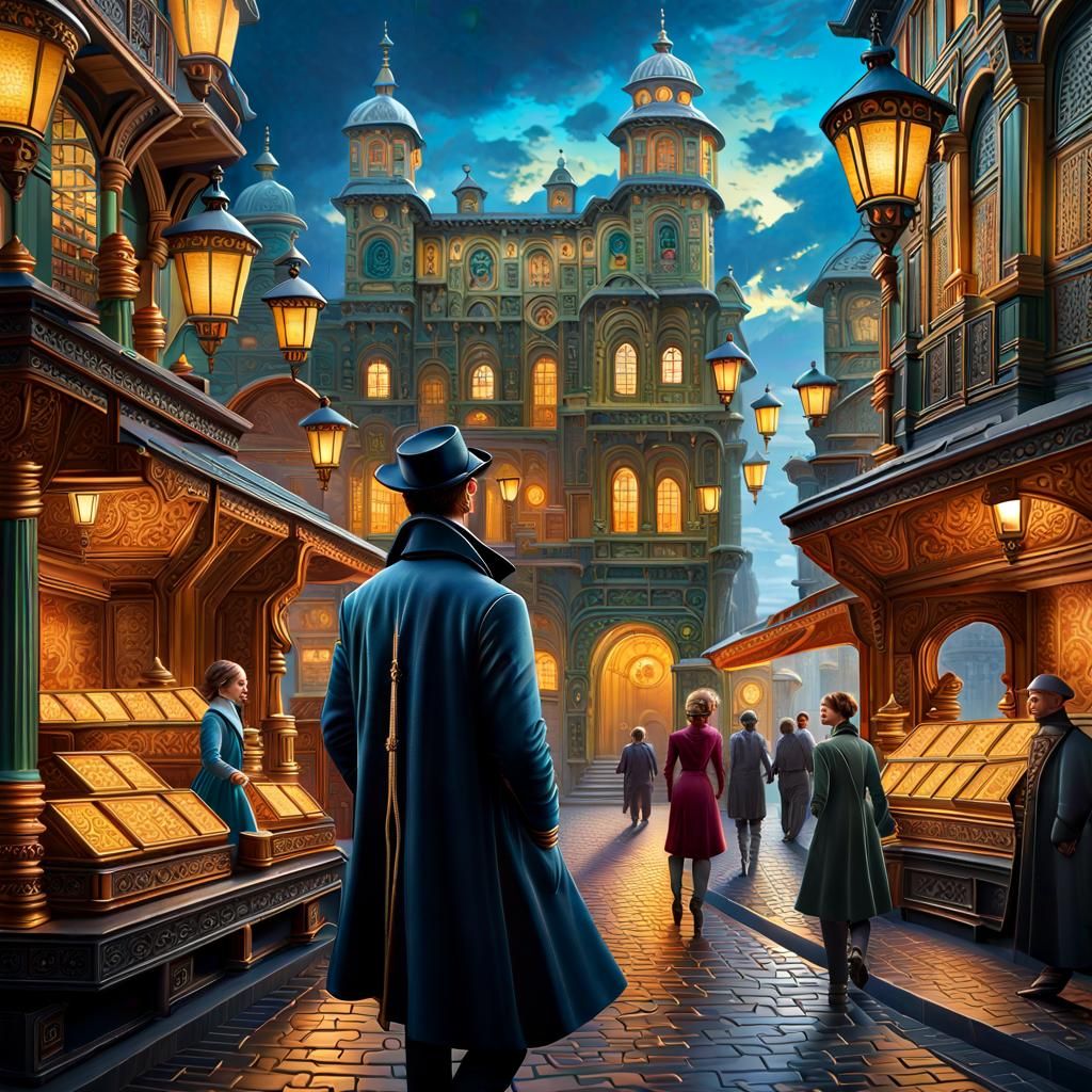 Epic Neo-Impressionist Digital Painting of Unrequited Love