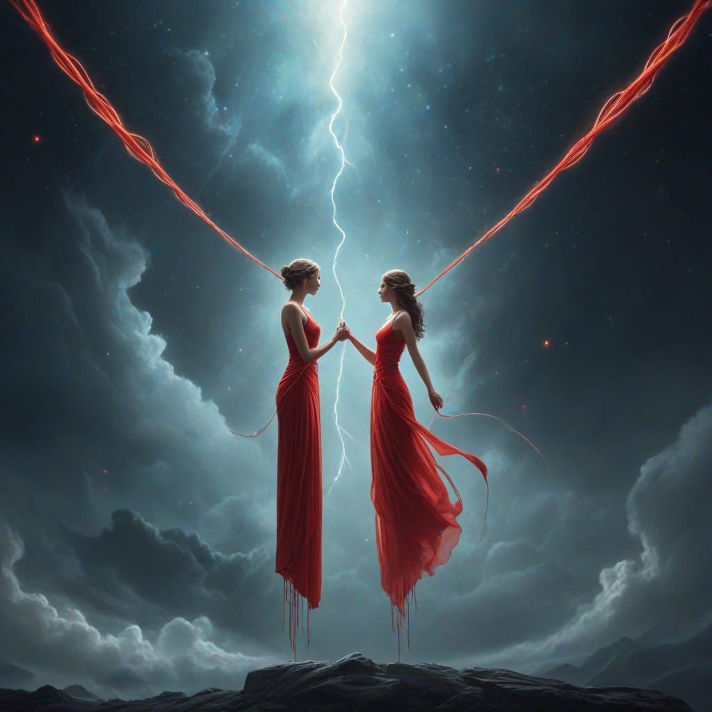 Soulmates Entwined Across Time and Space