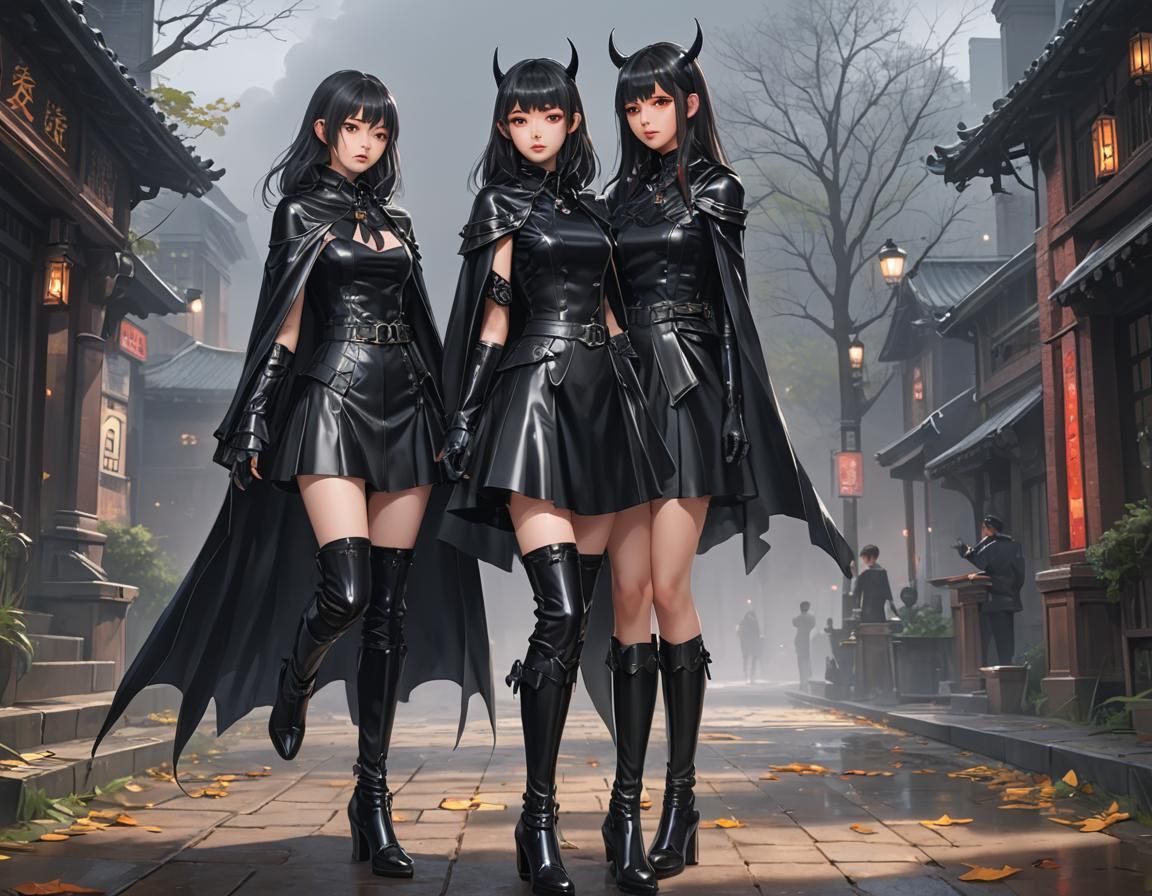 Romantic Anime: Women in Patent Leather