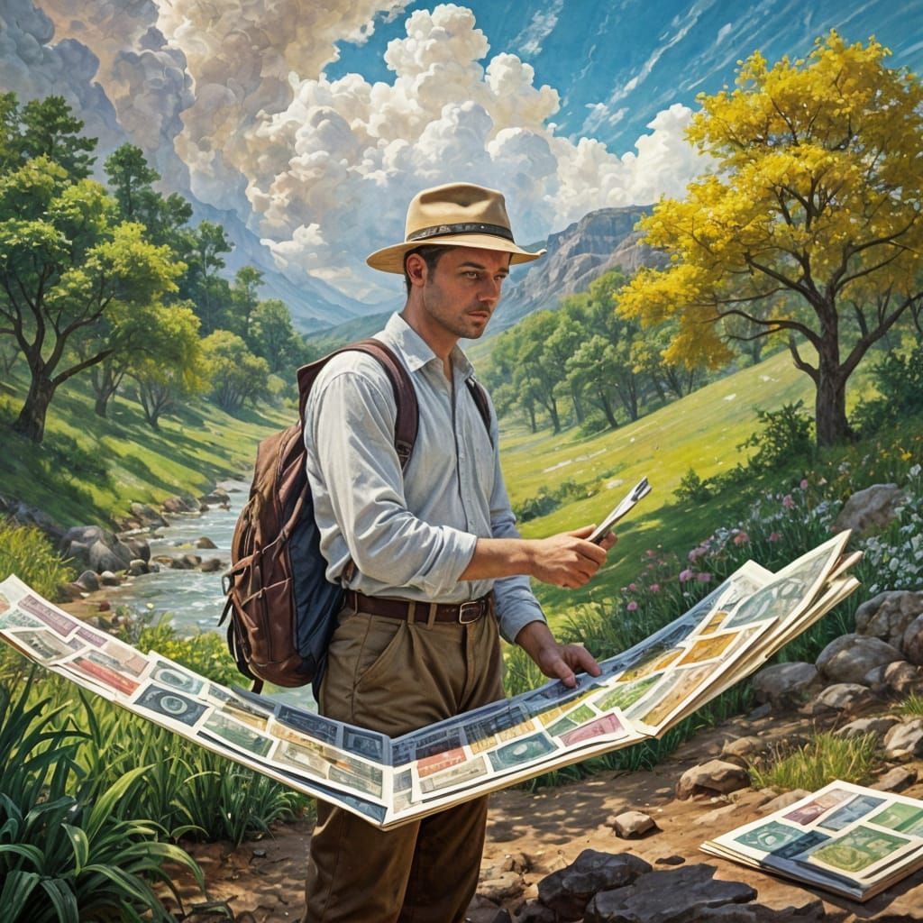 A Hero's Journey Through Financial Freedom in Vibrant Impres...