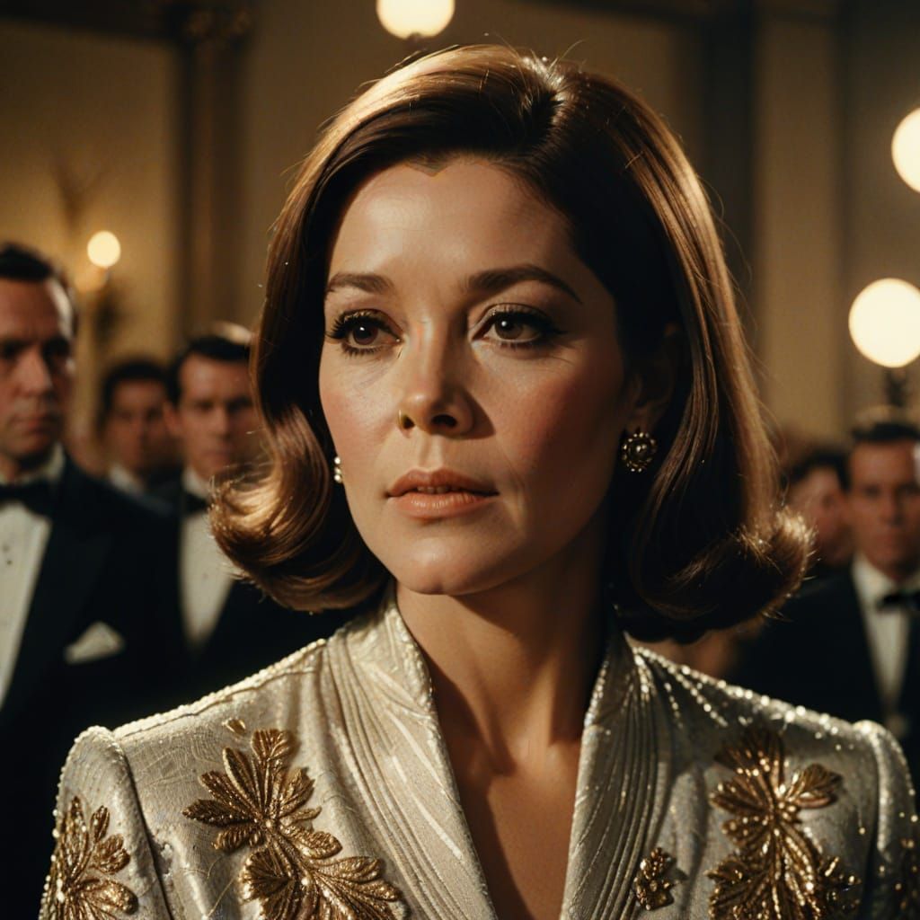 Diana Rigg as Teresa, 60s Film Still