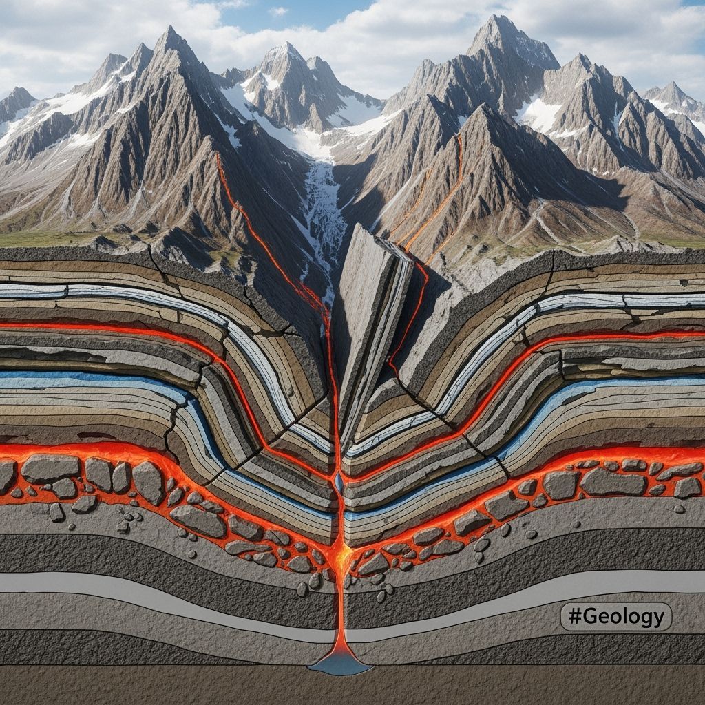 Continental Collision Simulates Shuffling Cards