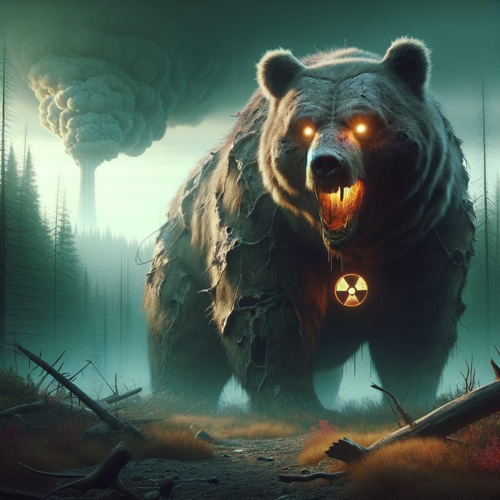 Radioactive Bear Dominates Irradiated Forest