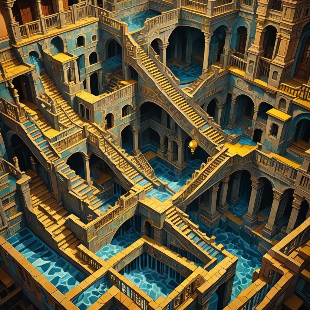 M.C. Escher style - 10