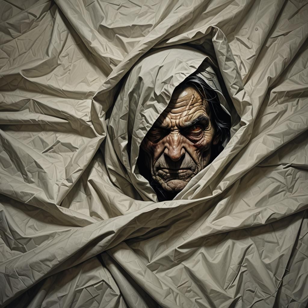 Sinister Wrinkled Sheets: A Study in Texture