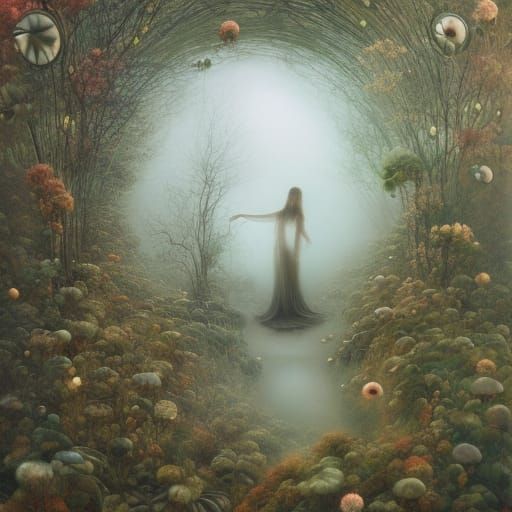 Surreal Cellist Performance on Stargazing Platform