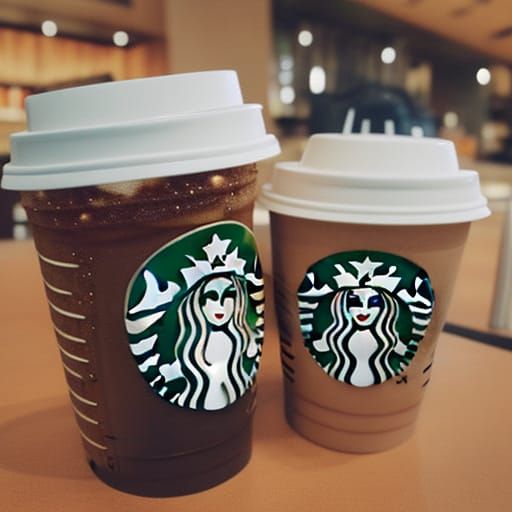Starbucks Drink Generated by AI