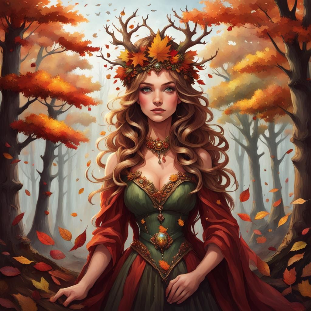 Autumn's  Forest Queen