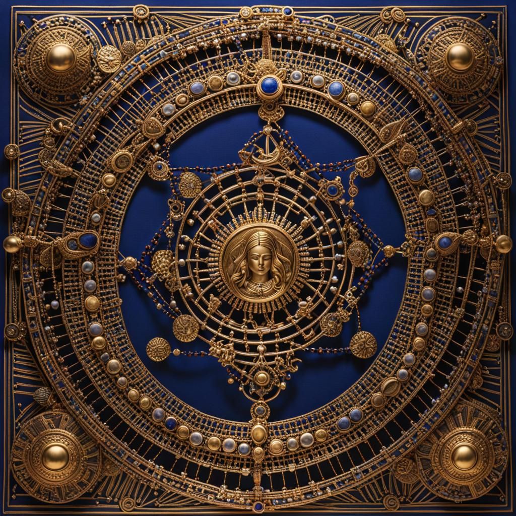 Inanna's Descent: A Fantastical Chakra Release Painting