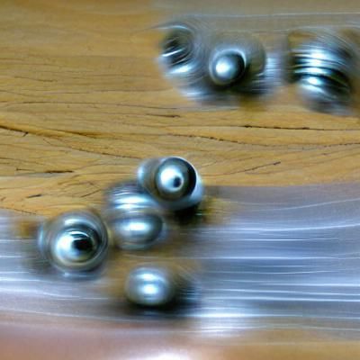Ball Bearings in Motion: A Kinetic Study