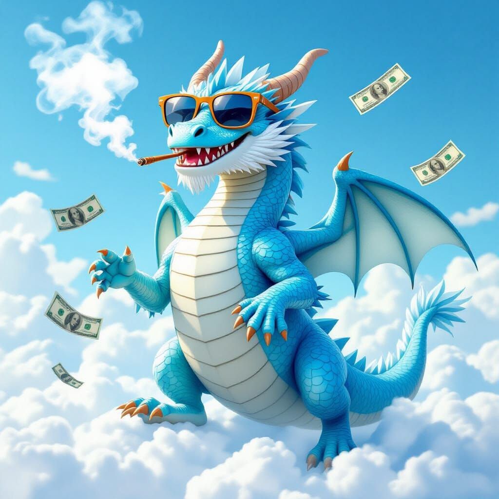 Arctic Dragon Living a Lavish Lifestyle
