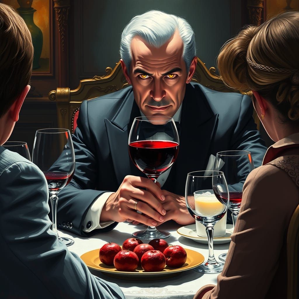 Mysterious Gentleman Engages in Cryptic Conversation