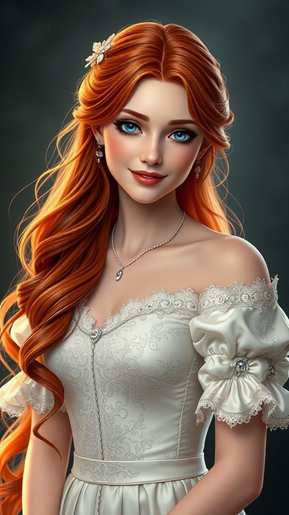 Regal Medieval Fantasy Bride