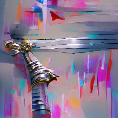 AI Generated Sword Image