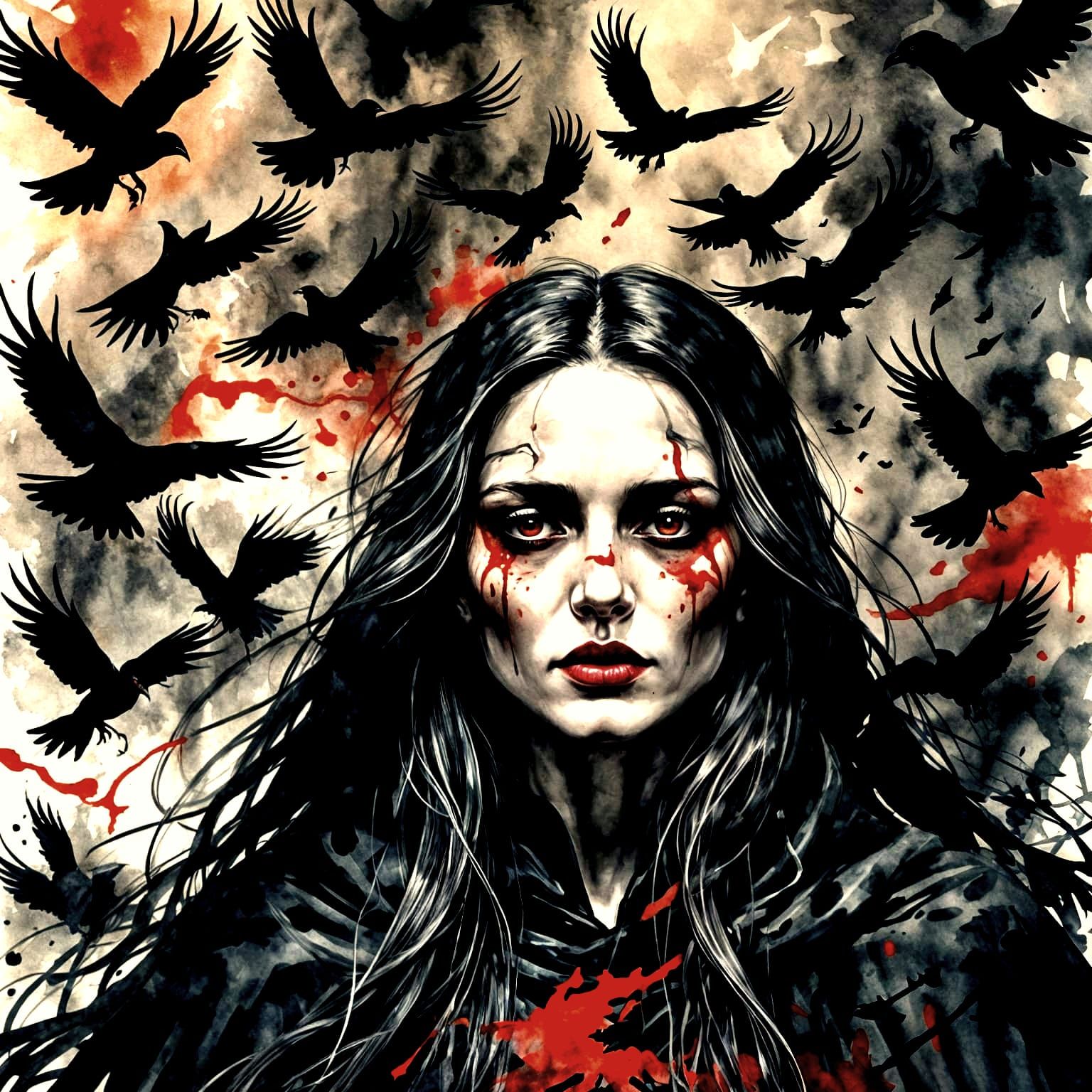 Badb, Goddess of war and death 01