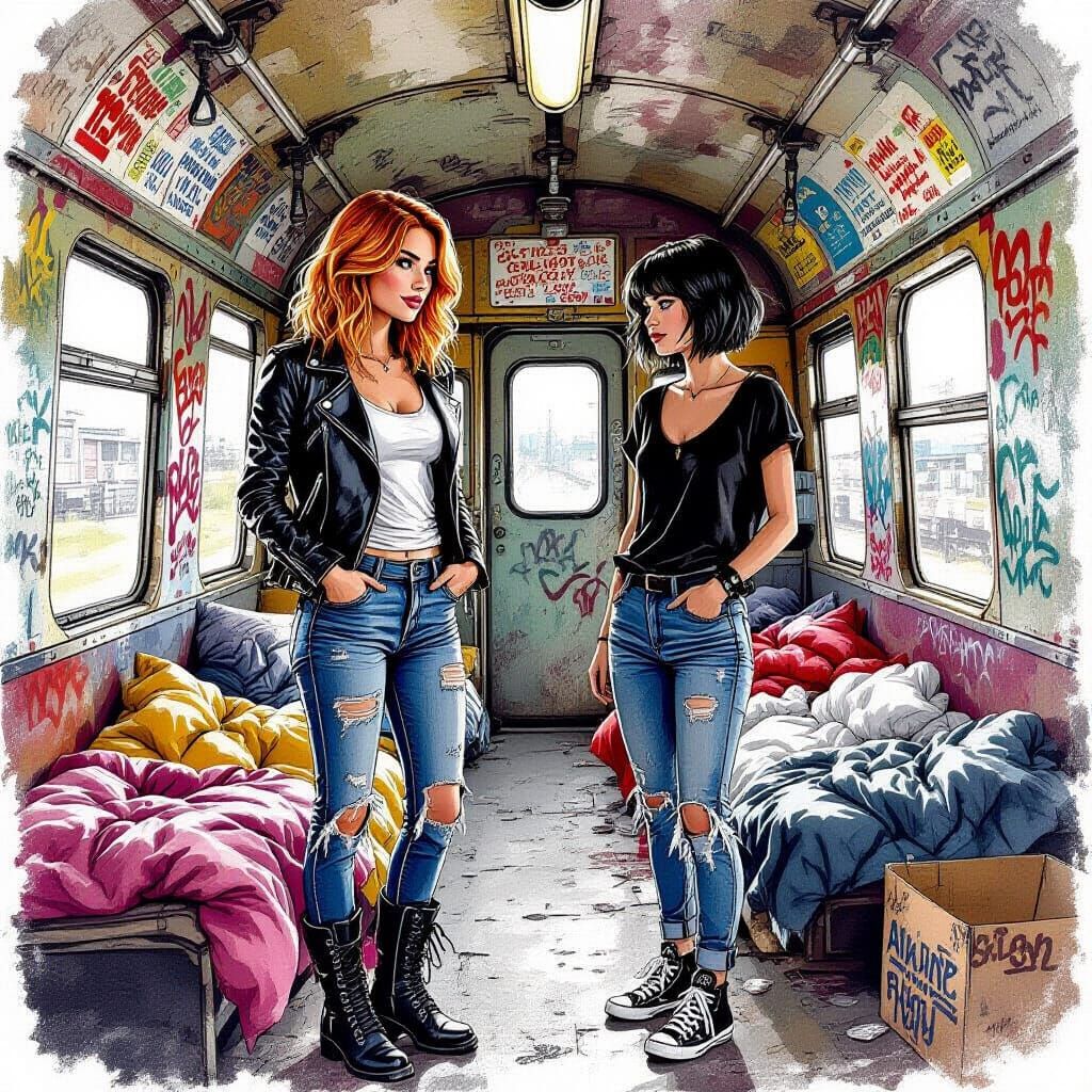 beautiful dutch young female, with shoulder lengt, wavy, str...