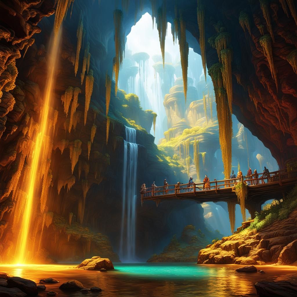 The Glittering Caves of Aglarond