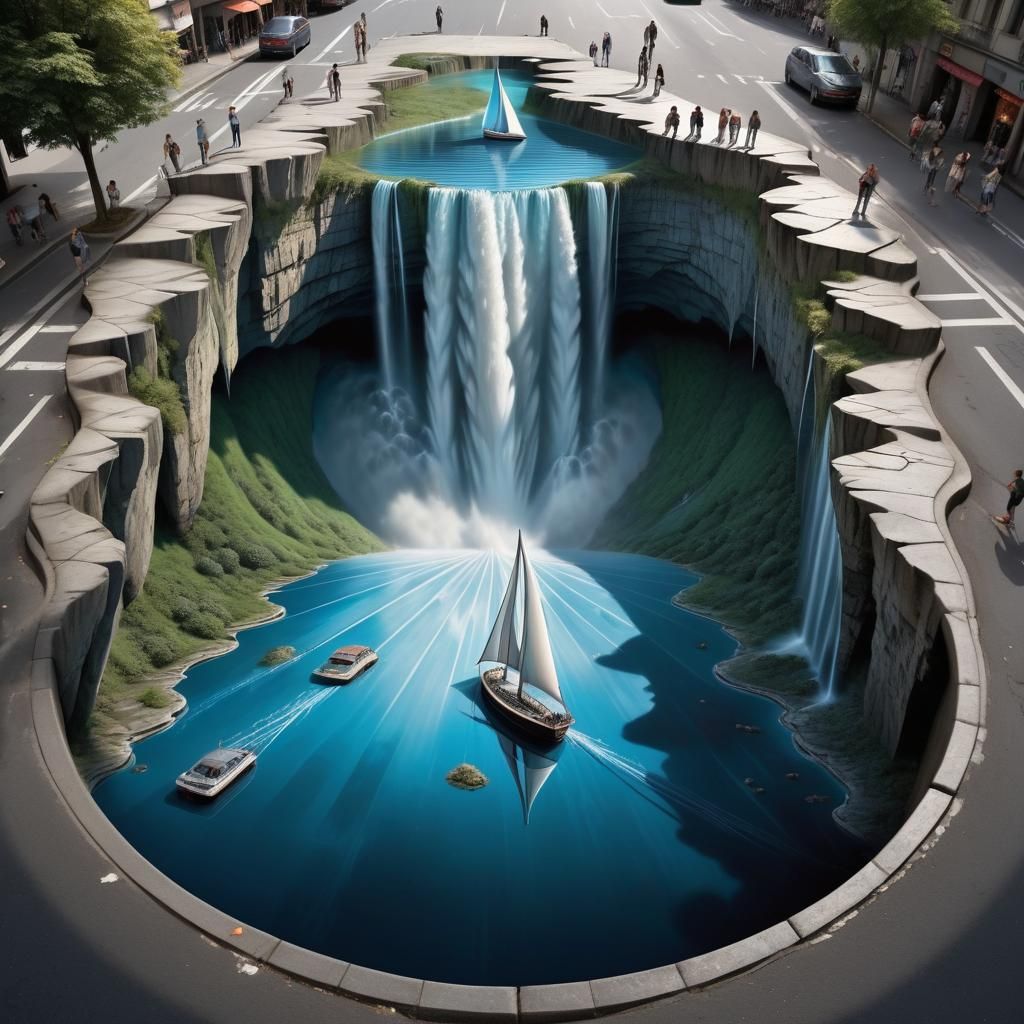 Optical Illusions: 3D Street Art