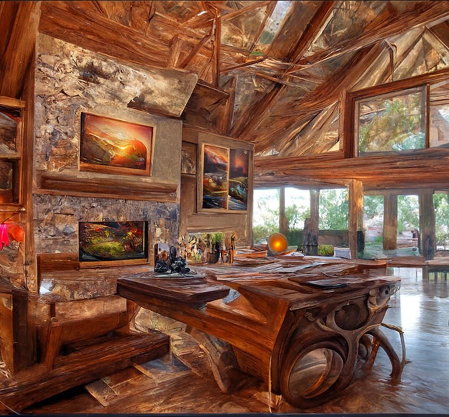 Painter's cabin