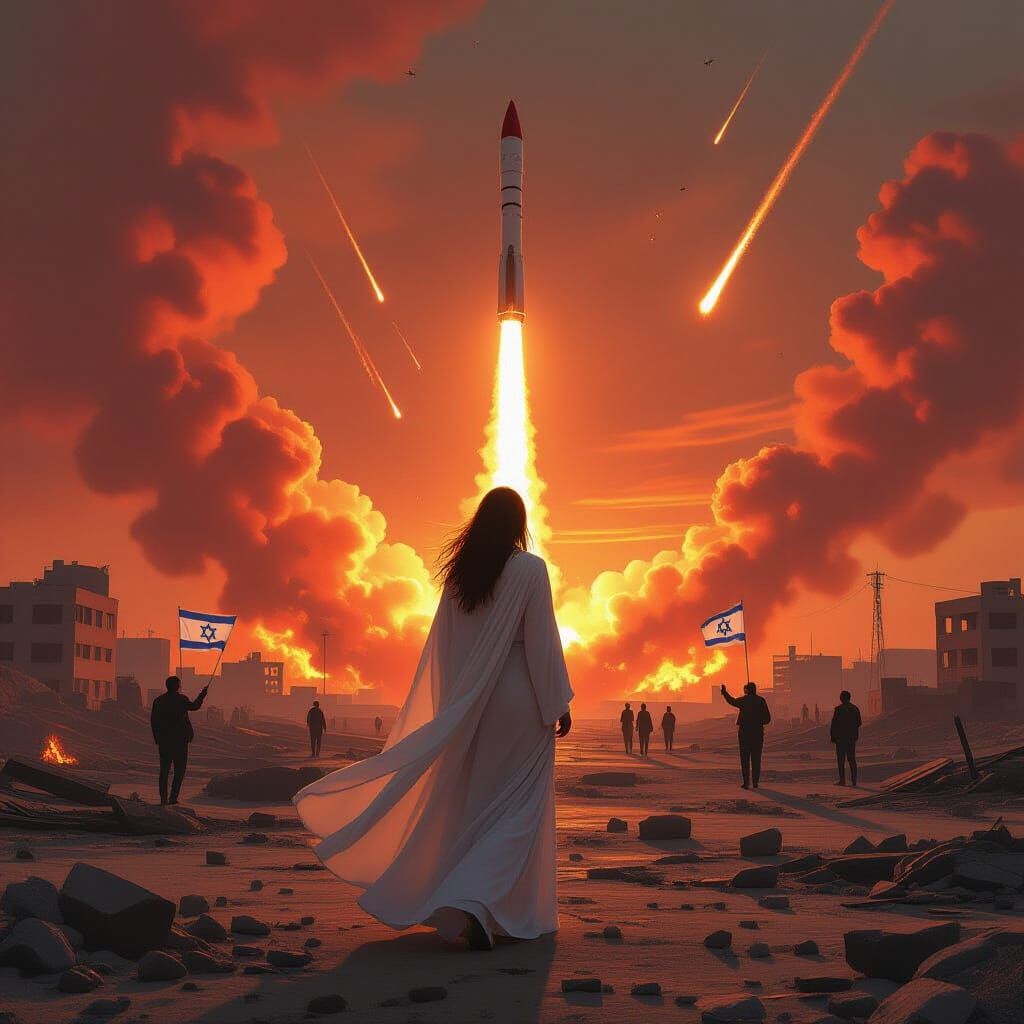 Apocalyptic Israeli Landscape in Realist Style