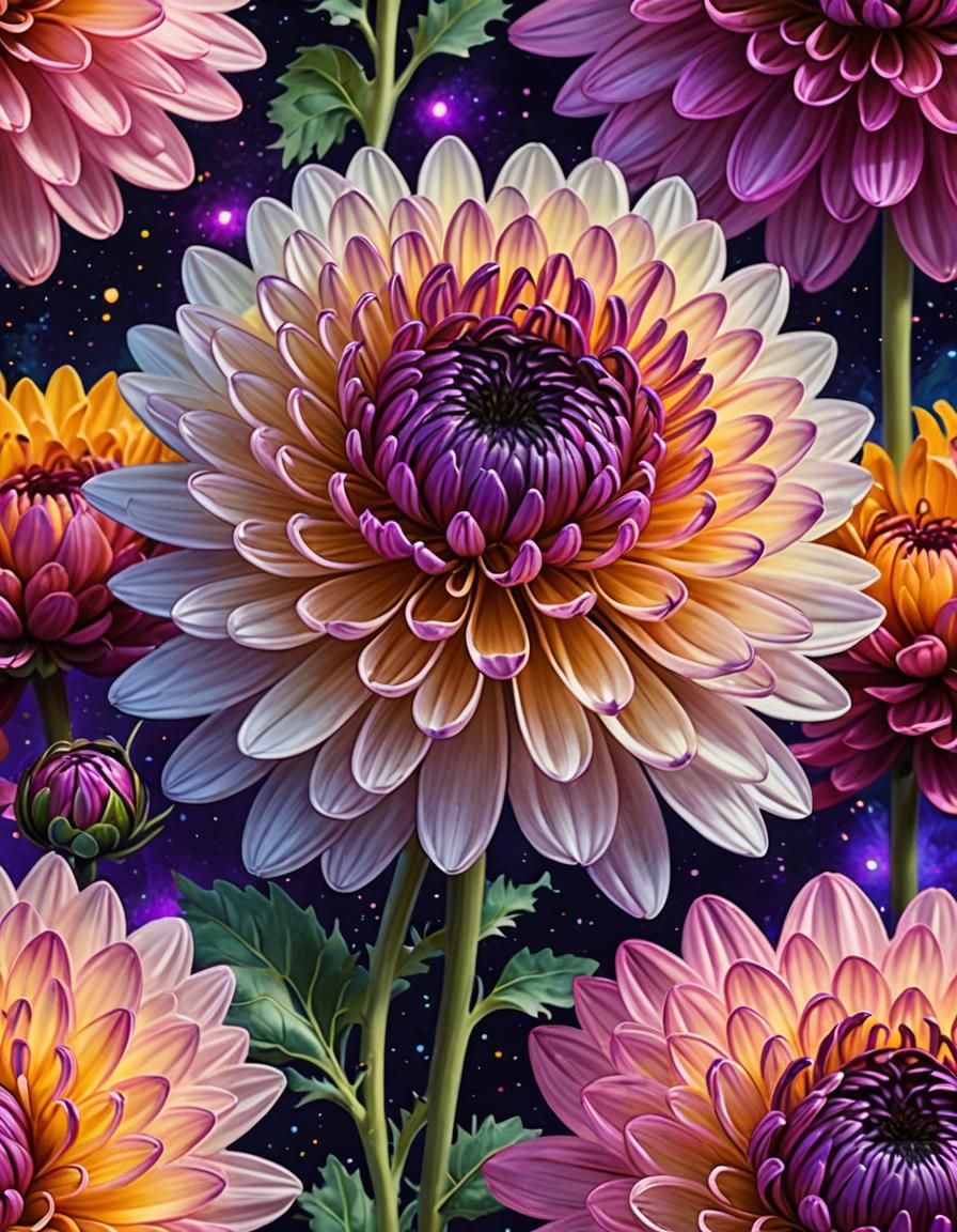 Chrysanthemum Flowers