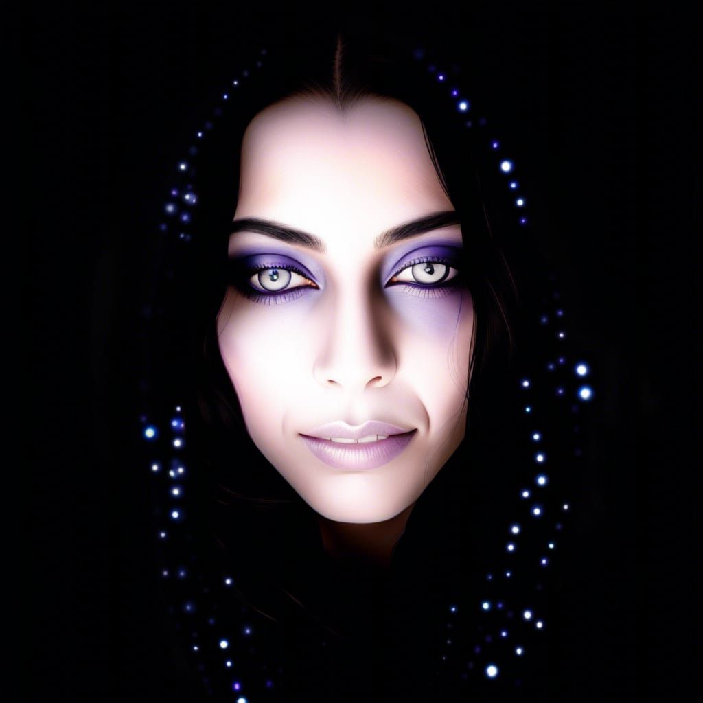 Kali Goddess in Dark Fantasy Illumination