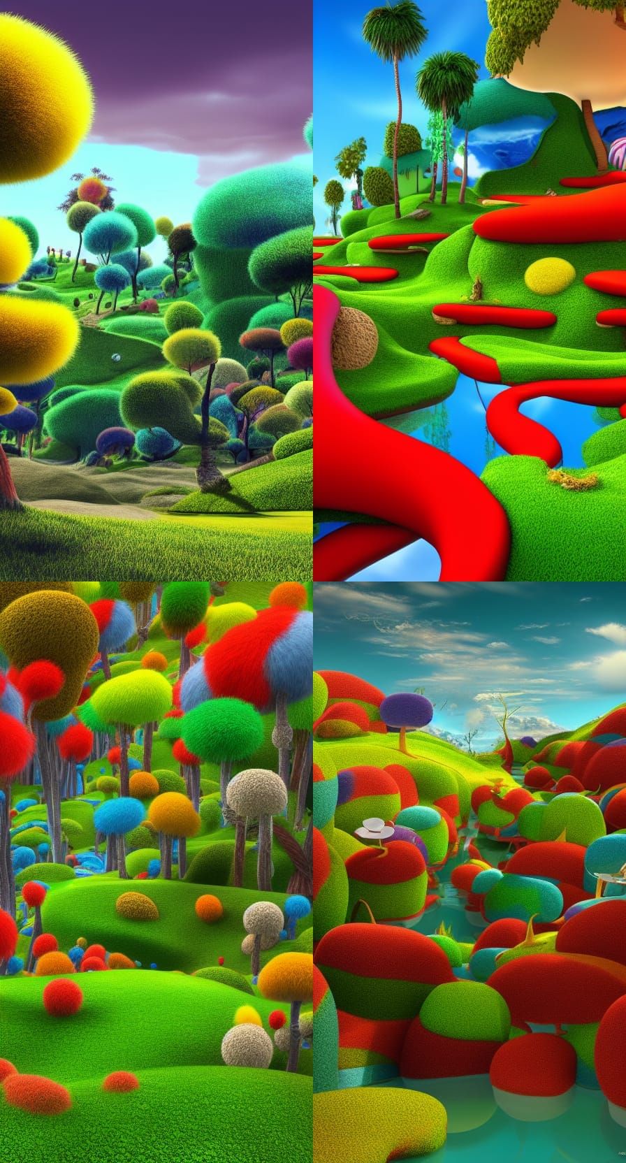 Dr. Suess Landscape
