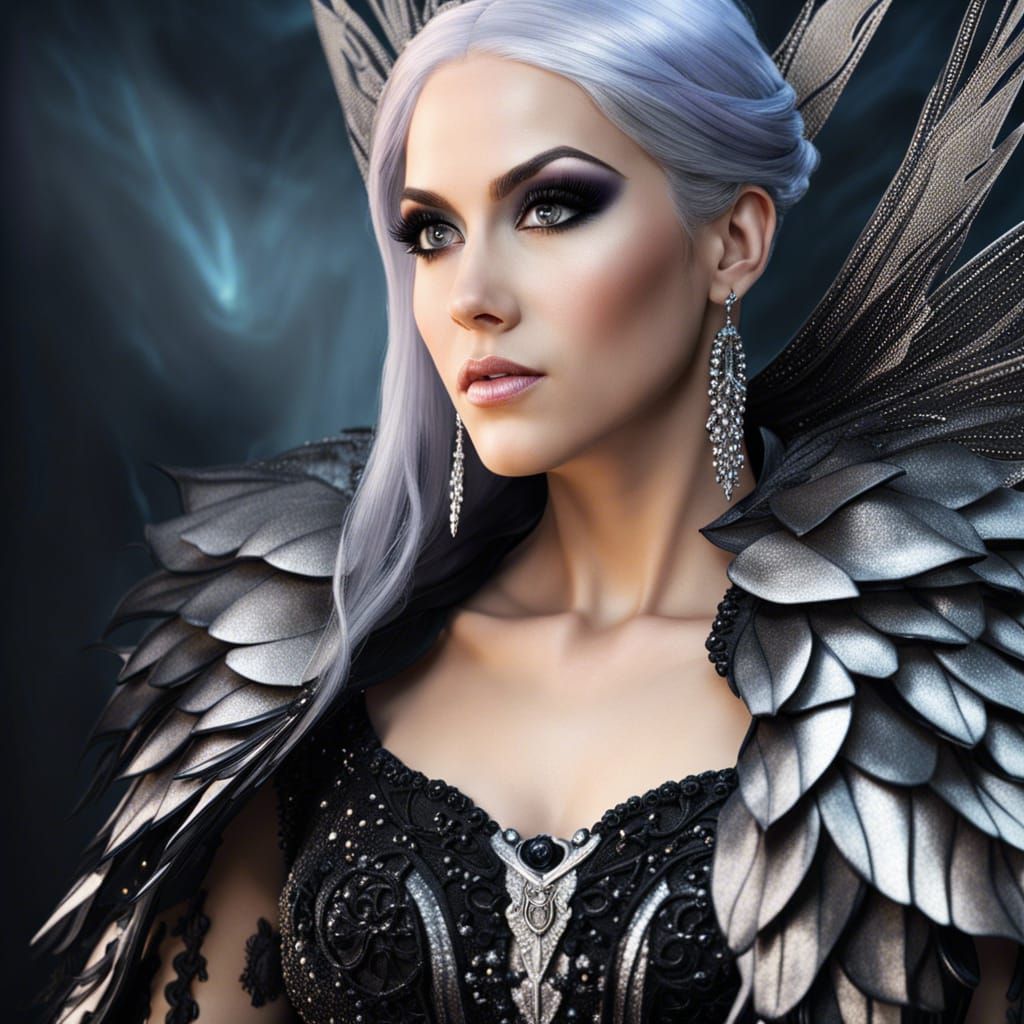 Alissa White-Gluz as Dark Fairy Concept Art