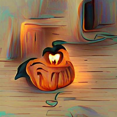 Classic Jack-o'-Lantern with Spooky Grin