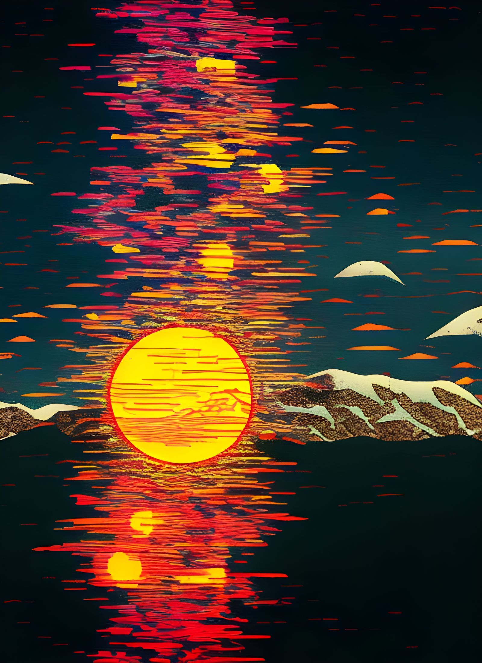 Though this image has some appeal today, when I made it, we were horrified by the results we were getting from Stable DI...