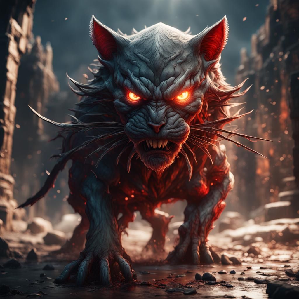 Detailed Matte Painting of ANGER in 8k