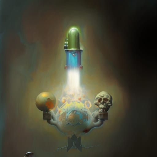 Oppenheimer: Father of the Atom Bomb Portrait