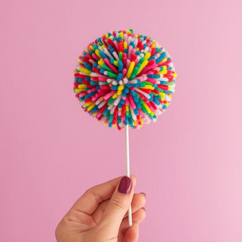 Abstract Colorful Pattern Generated from Simple Prompt